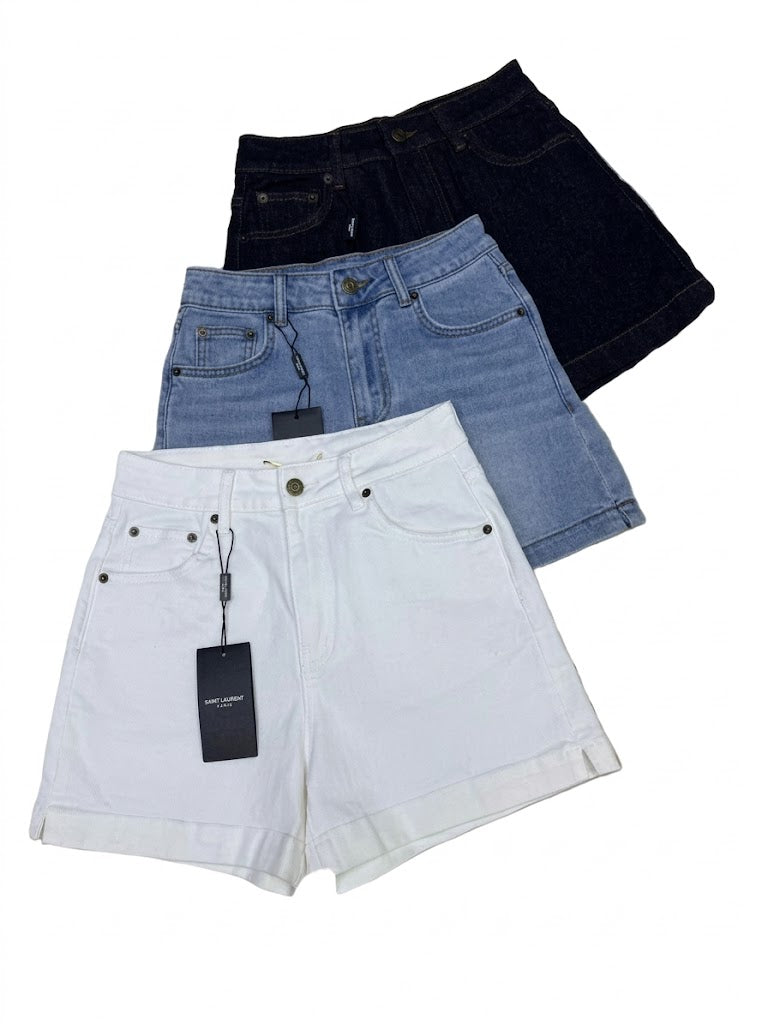 High-waist shorts