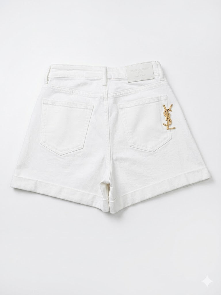 High-waist shorts