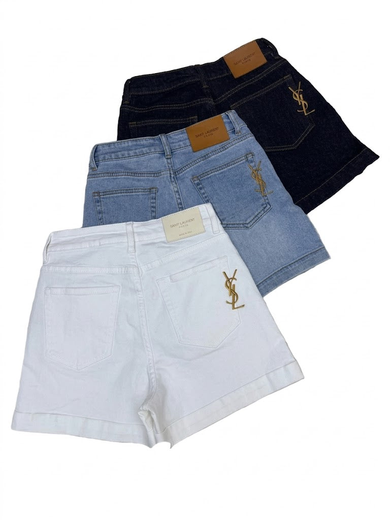 High-waist shorts
