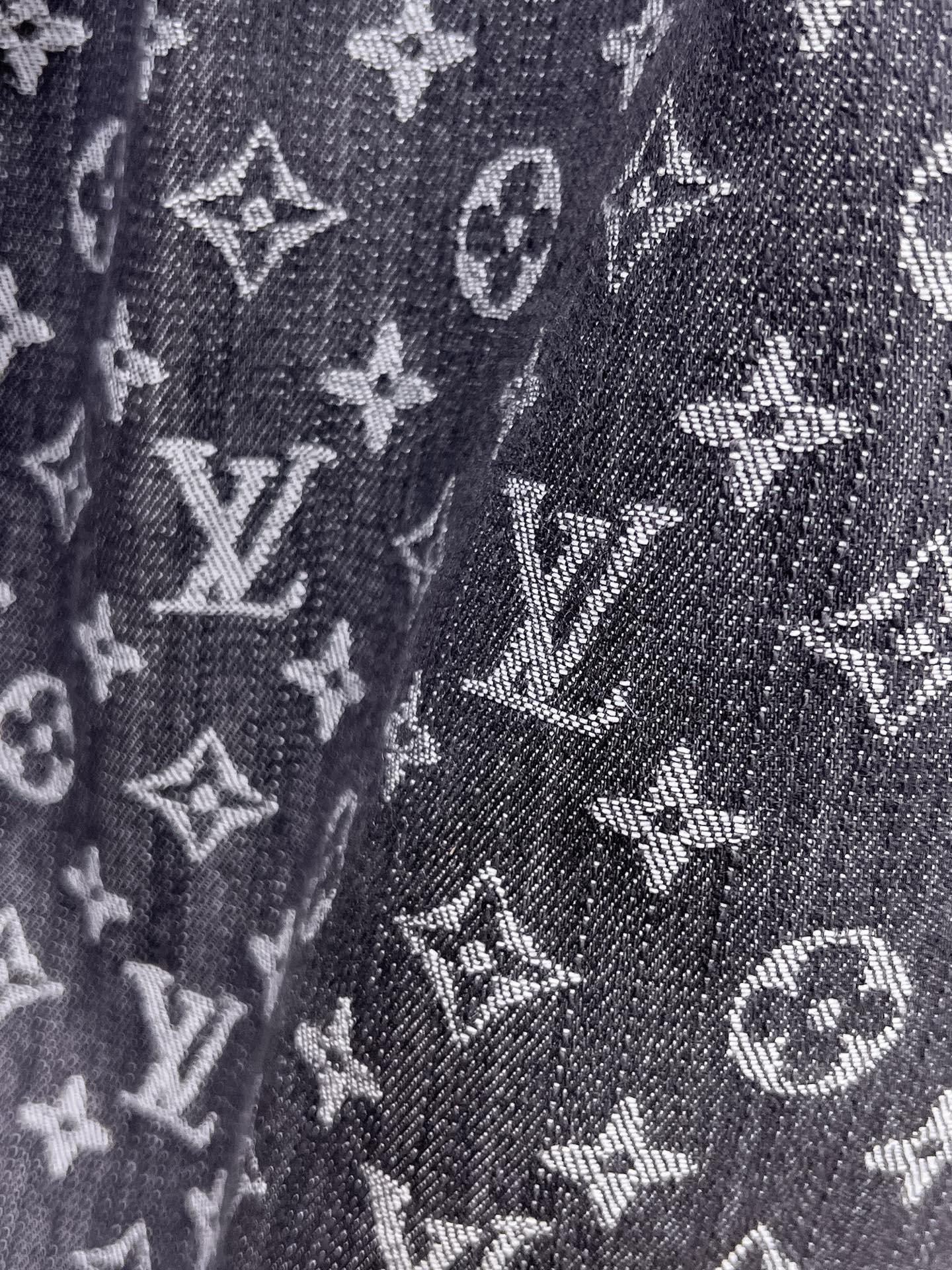 Grey Monogram Zip-Pocket Shorts